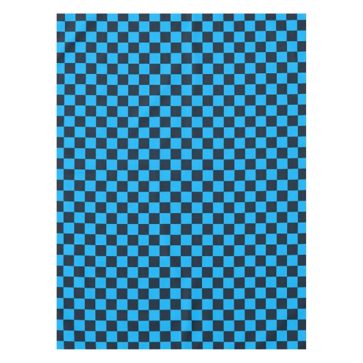 Blaubeer Karomuster Tischdecke (Vorderseite)