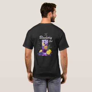 Blaubeer-Limonade-Getränkegrafik | Sommer-Cocktail T-Shirt