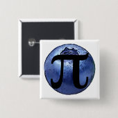 Blaubeer-Pi-Knopf Button (Vorne & Hinten)