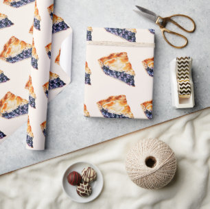 Blaubeer-Pie Geschenkpapier