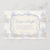 Blaubeer-Teddybär-Windel-Wettbewerb Begleitkarte (Vorderseite)