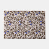 Blaubeerbaum, William Morris Fußmatte (Vorderseite)