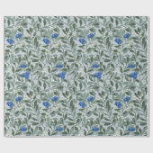 Blaubeerbaum, William Morris Geschenkpapier (Flach)