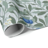 Blaubeerbaum, William Morris Geschenkpapier (Rolleneckpunkt)