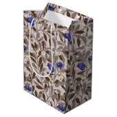 Blaubeerbaum, William Morris Mittlere Geschenktüte (Rückseite Schrägansicht)