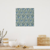Blaubeerbaum, William Morris Poster (Küche)