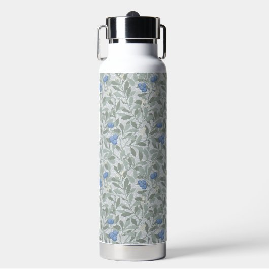 Blaubeerbaum, William Morris Trinkflasche (Vorderseite)