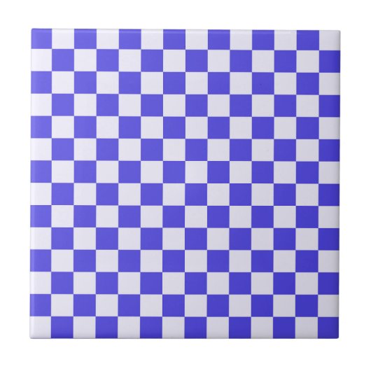 Blaubeercreme-Karu-Muster Fliese (Vorderseite)