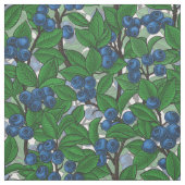 Blaubeere auf weiß stoff (Muster)