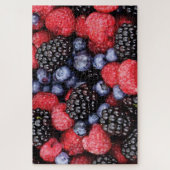 Blaubeere, BlackBerry und Himbeere Puzzle (Vertikal)