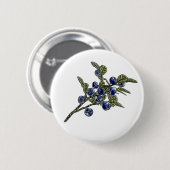 Blaubeere Button (Vorne & Hinten)