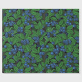 Blaubeere Geschenkpapier (Flach)