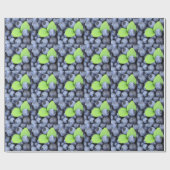Blaubeere Geschenkpapier (Flach)