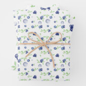 Blaubeere Geschenkpapier Set (Beispiel)