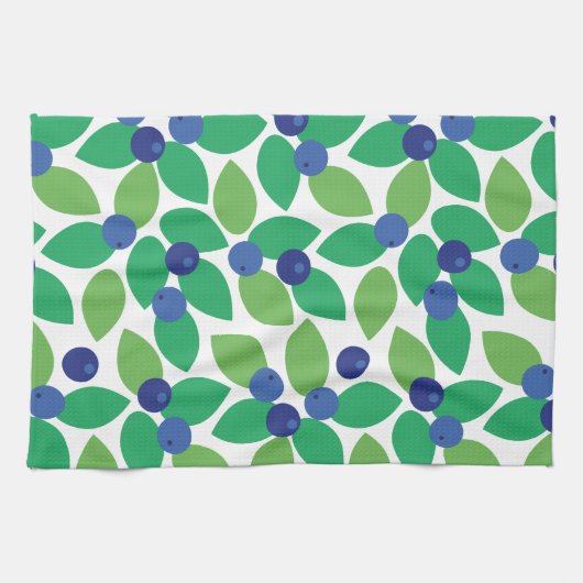 Blaubeere. Geschirrtuch (Horizontal)