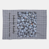 Blaubeere Geschirrtuch (Horizontal)