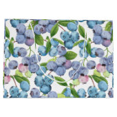 Blaubeere Große Geschenktüte (Rückseite)