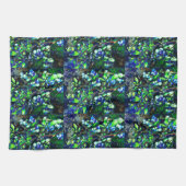 Blaubeere - grüne Farbe Handtuch (Horizontal)