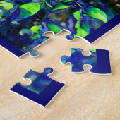 Blaubeere - grüne Farbe Puzzle (Seite)