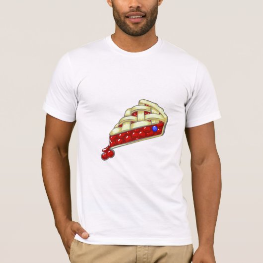 Blaubeere in einem Kirschkuchen  T-Shirt (Vorderseite)