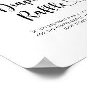 Blaubeere in Wasserfarbe - Windelraffination Poster (Ecke)