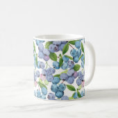 Blaubeere Kaffeetasse (VorderseiteRechts)