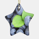 BLAUBEERE KERAMIK ORNAMENT (Links)