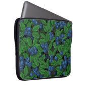 Blaubeere Laptopschutzhülle (Vorne Rechts)