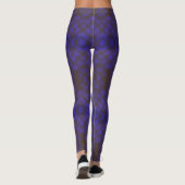 Blaubeere Leggings (Rückseite)