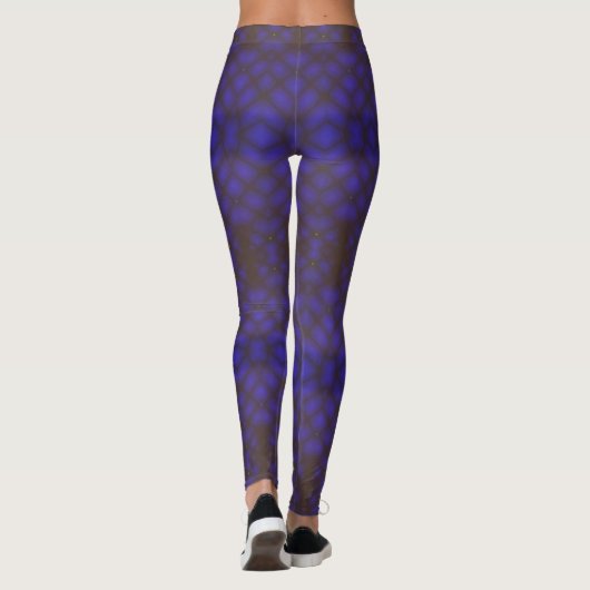 Blaubeere Leggings (Rückseite)