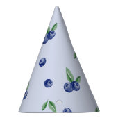 Blaubeere-Muster-Geburtstag eines Jungen Partyhütchen (Rechts)