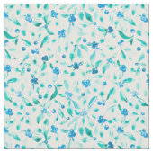 Blaubeere-Muster Stoff (Nahaufnahme)