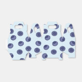 Blaubeere natürlich. Reife schmackhafte Blaubeeren Geschenkschachtel (Ungefaltet)