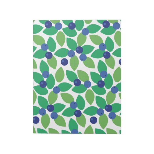 Blaubeere. Notizblock (Rotiert)