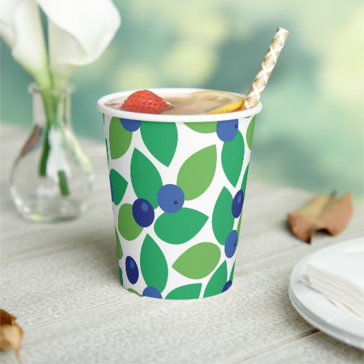 Blaubeere. Pappbecher (In Situ)