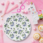 Blaubeere Pappteller (Party)