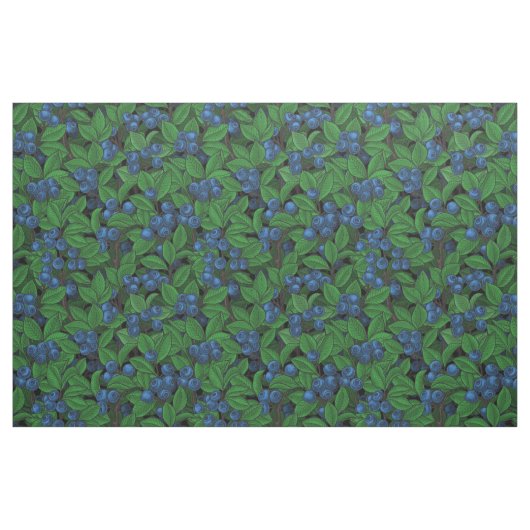 Blaubeere Stoff (Yard (91,4 cm))