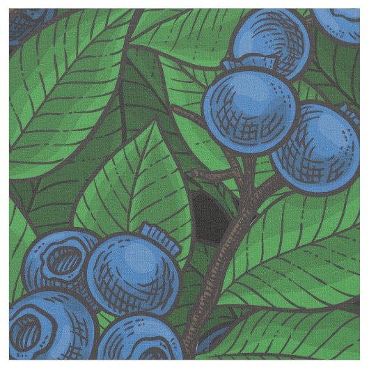 Blaubeere Stoff (Nahaufnahme)