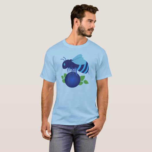 Blaubeere T-Shirt (Vorne ganz)