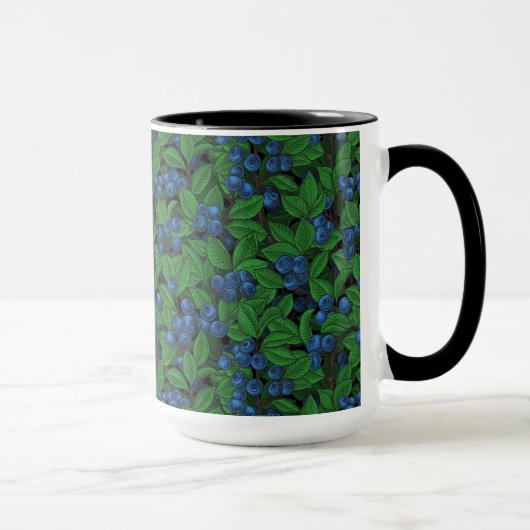 Blaubeere Tasse (Rechts)