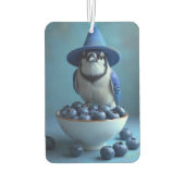 Blaubeere und eine Schüssel Blaubeeren Autolufterfrischer (Rückseite)