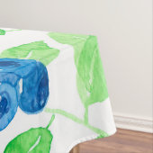 Blaubeeren-Aquarellmuster Tischdecke (Beispiel)