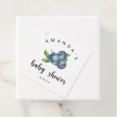 Blaubeeren - Babydusche Geschenkanhänger (Beispiel)