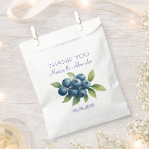 Blaubeeren Blaubeeren Früchte Hochzeit Danke  Geschenktütchen