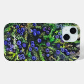 Blaubeeren Case-Mate iPhone Hülle (Rückseite (Horizontal))