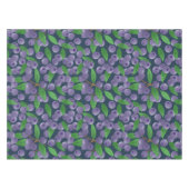 Blaubeeren - dunkelblauer Hintergrund Tischdecke (Vorderseite (Horizontal))