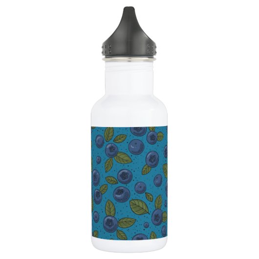 Blaubeeren Edelstahlflasche (Links)
