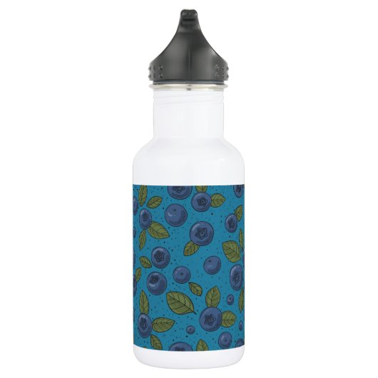 Blaubeeren Edelstahlflasche (Rechts)