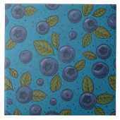 Blaubeeren Fliese (Vorderseite)