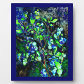 Blaubeeren Fotoplatte (Vorderseite)